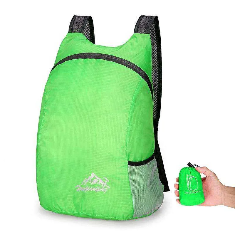 15L Light Foldable Ultralight Outdoor  Sports Travel Daypack Folding Backpack