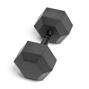 22.5lb Virgin Rubber Hex Dumbbell Low Odour SDVR-22-5