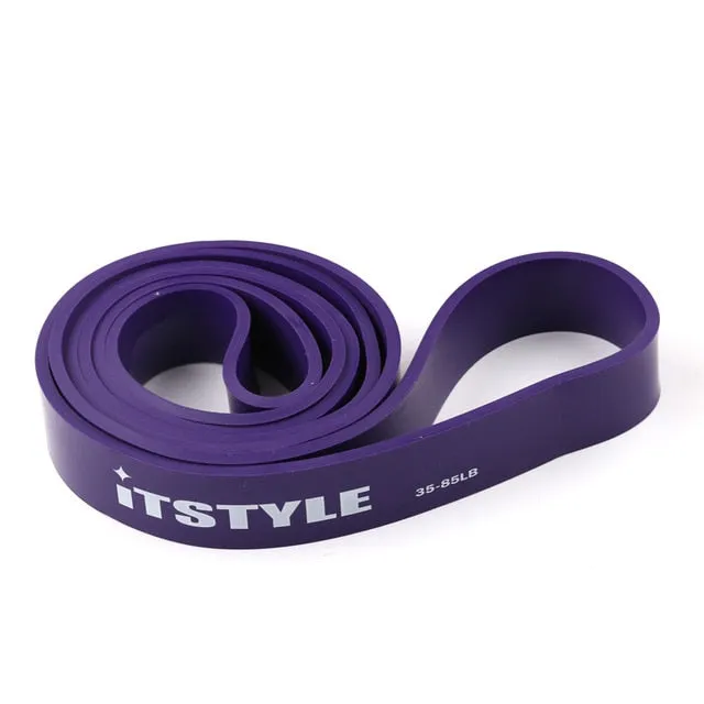 41" Resistance Bands Natural Latex Expander Power CrossFit 208CM Yoga Rubber Loop Band