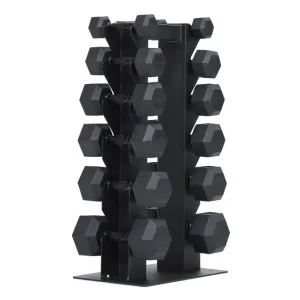 6 Pair Rack with 216lb Dumbbell Combo