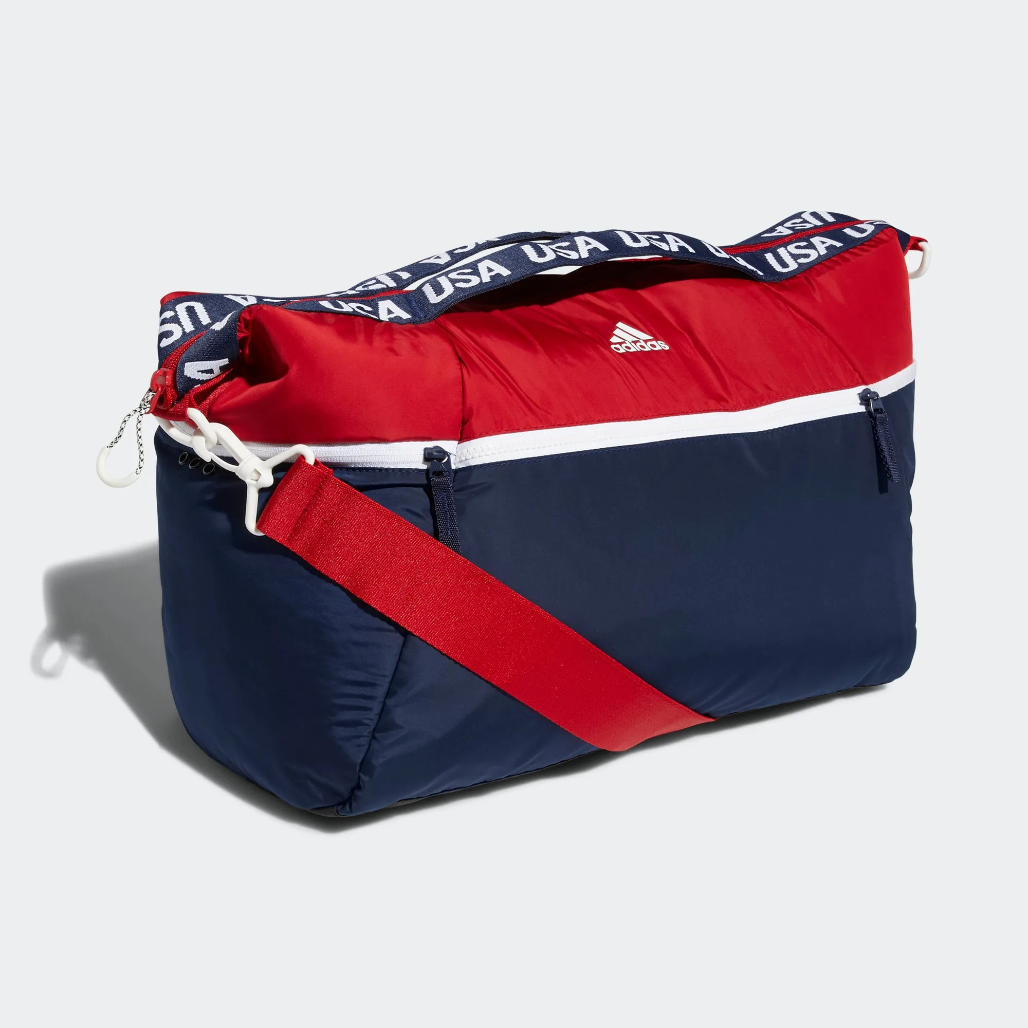 adidas USA VOLLEYBALL STUDIO III Duffel Bag | Red-White-Blue