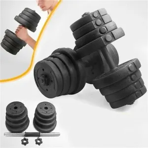 Adjustable Dumbbells Set 30 Kg Free Hand Weights Pair of Adjustable Dumbells