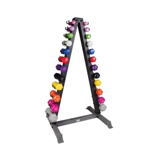 Body Solid 12 Pair Neoprene Dumbbell Set