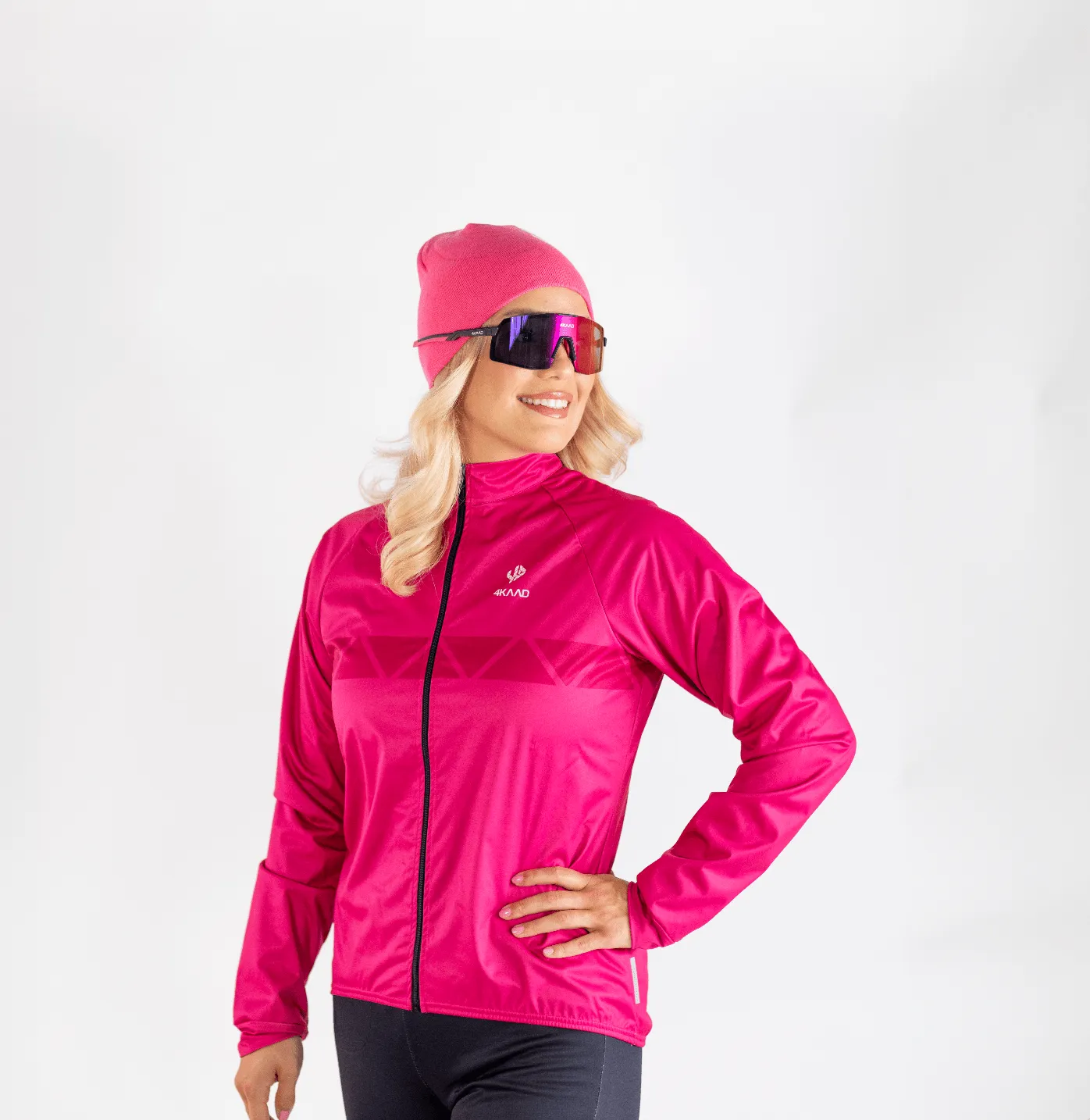 Cevi Light Jacket Women elastic, pink fuchsia, running