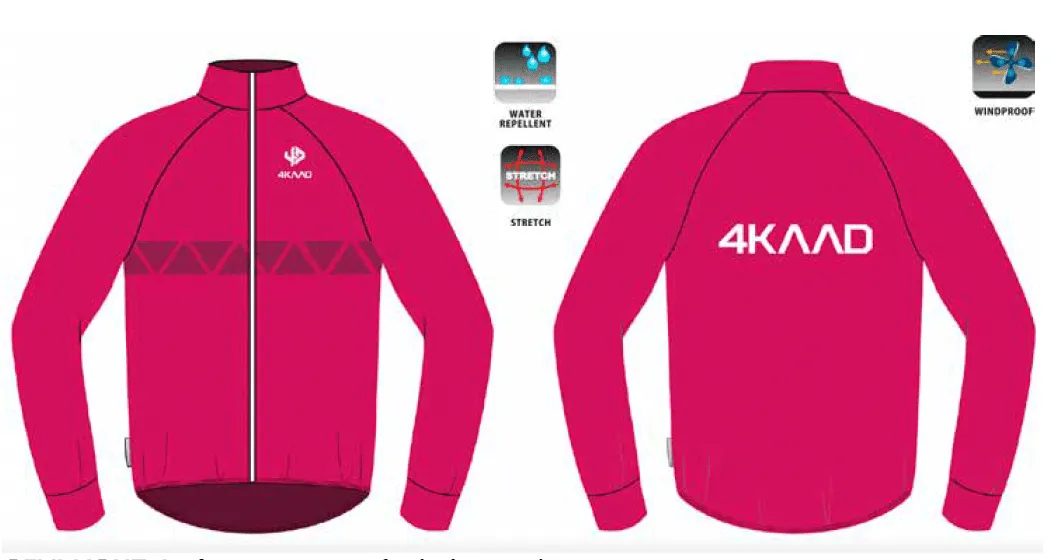Cevi Light Jacket Women elastic, pink fuchsia, running