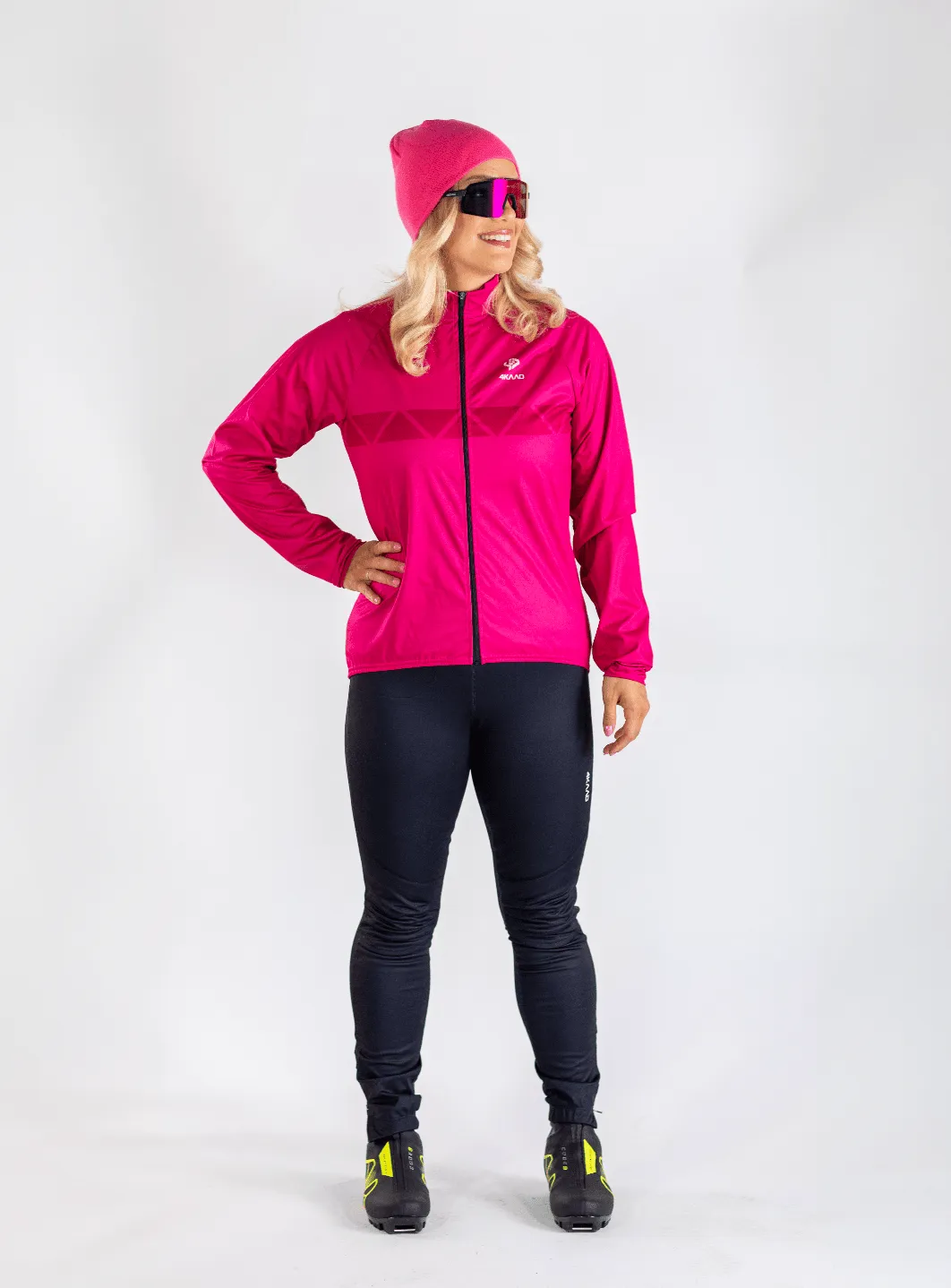 Cevi Light Jacket Women elastic, pink fuchsia, running