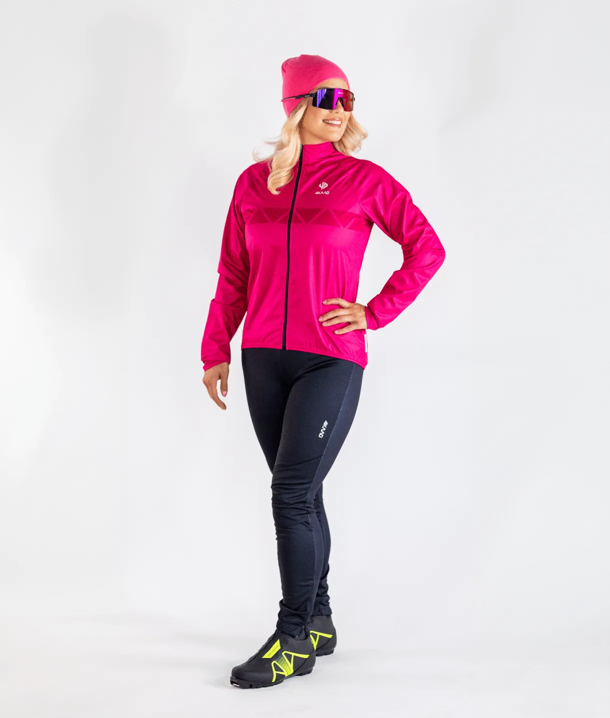 Cevi Light Jacket Women elastic, pink fuchsia, running
