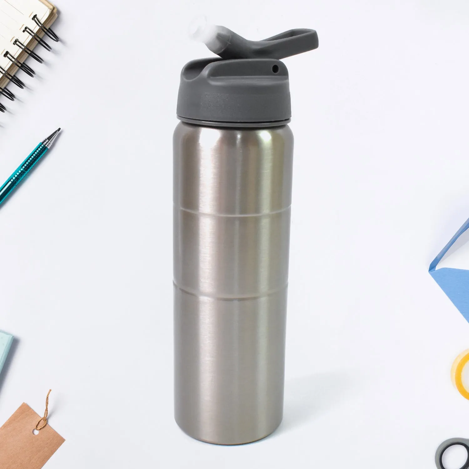 Customize Steel Water Bottle | Fridge Water Bottle with straw (750ML)