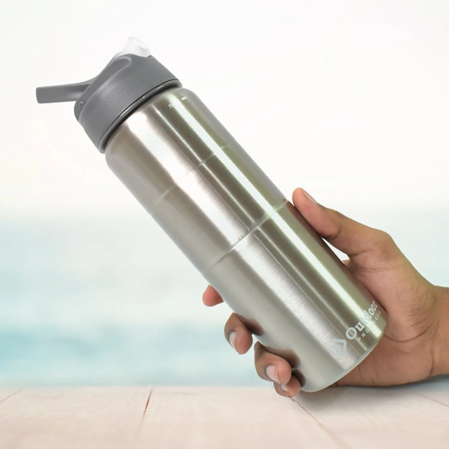 Customize Steel Water Bottle | Fridge Water Bottle with straw (750ML)