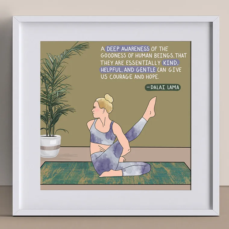 Deep Awareness Doodle Card