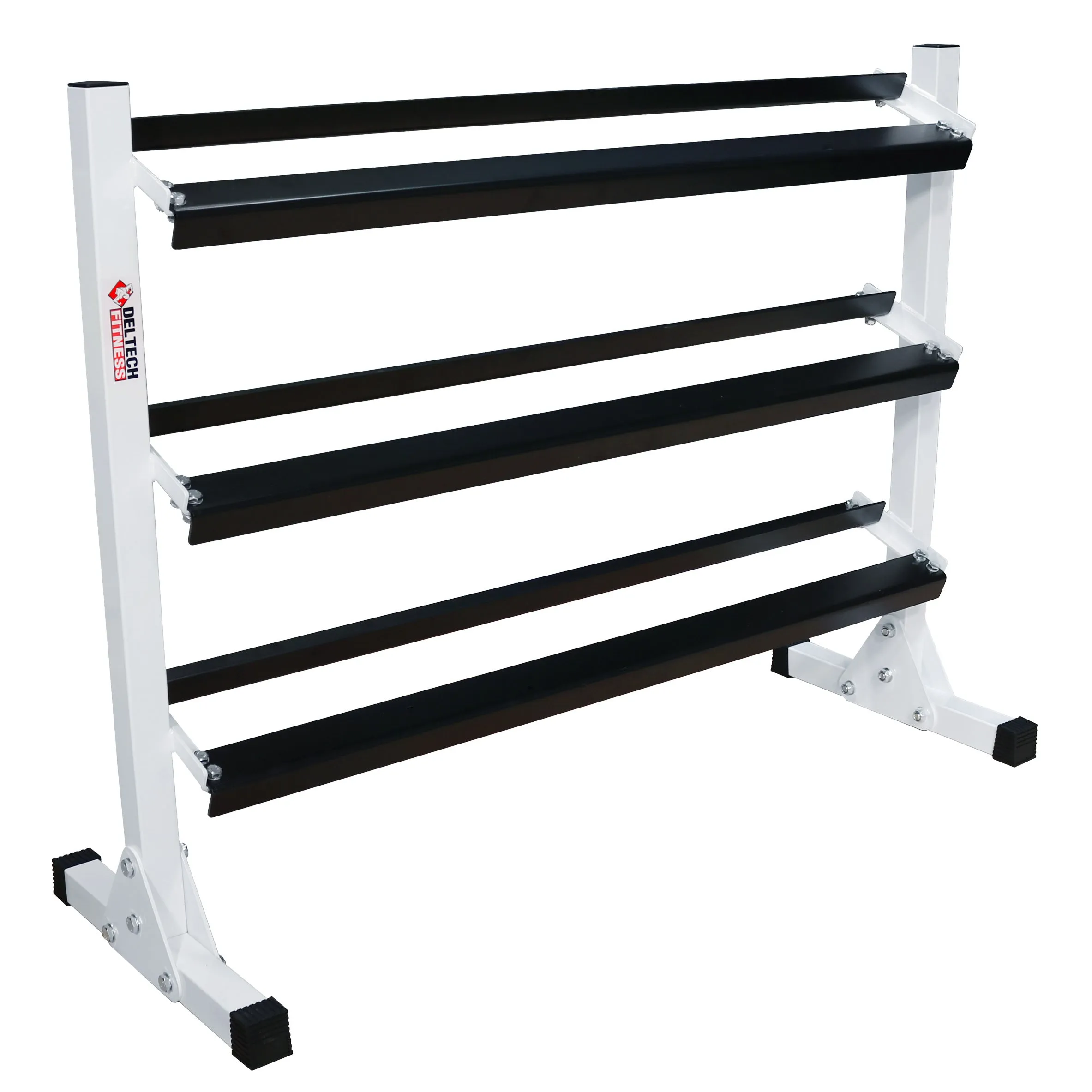 Deltech Fitness 55" Three-Tier Dumbbell Rack (DF516)