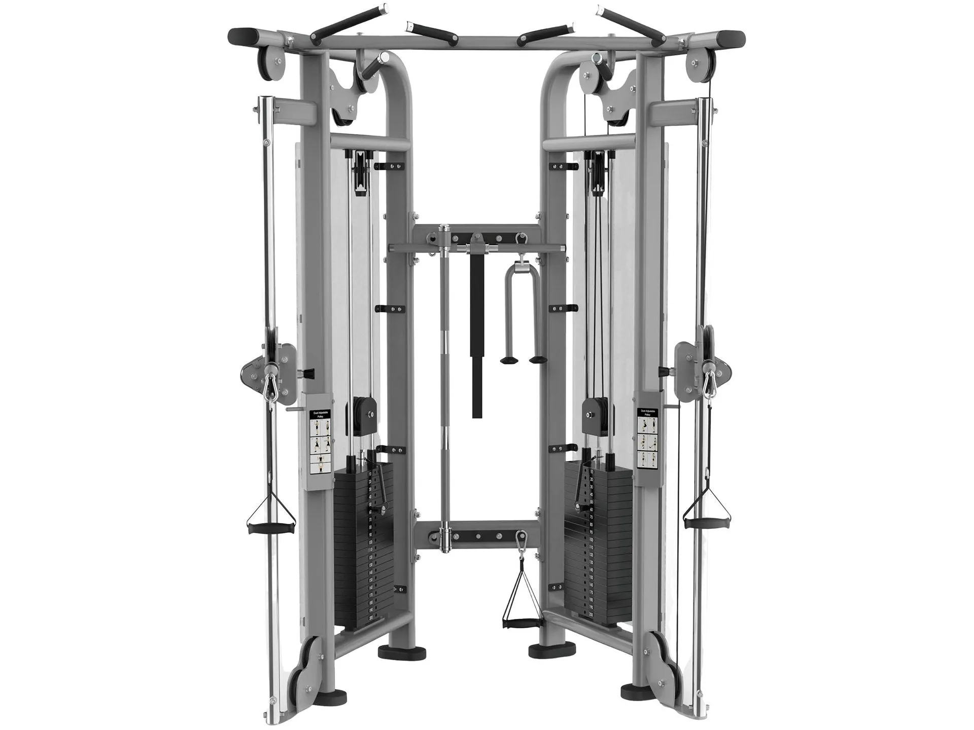 Family Home Gym Package - Olympic Weights & Dual Adjustable Pulley