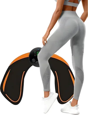 Fitness Booty trainer belt,Booty shaper and trainer, leg resistance booty trainer belt for home and gym Orange