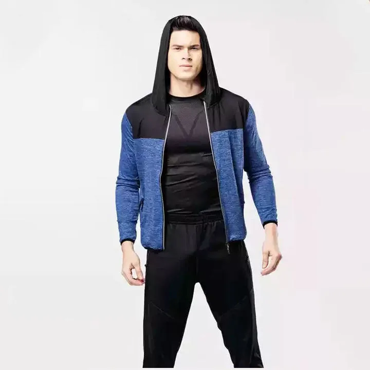 Full Zipper Pocket Hoodies Running Zipper Jackets
