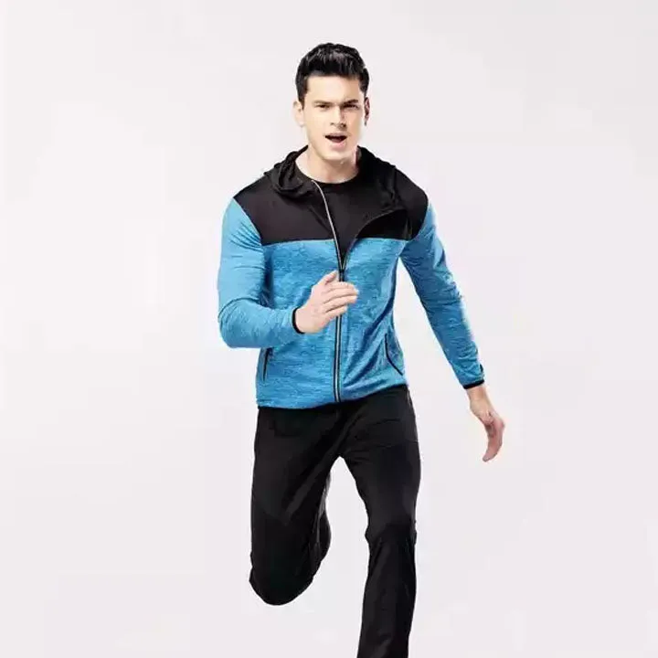 Full Zipper Pocket Hoodies Running Zipper Jackets