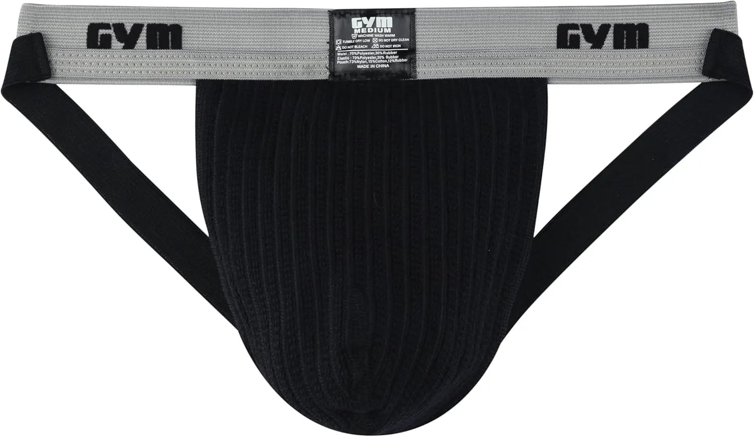 GYM 1" Waistband Swim/Run Jockstrap