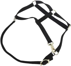 JEOZBM Horse Harness, Polyester Chin and Throat Snap Halterwith Metal Buckle for Reliable Training Control & Comfortable Use