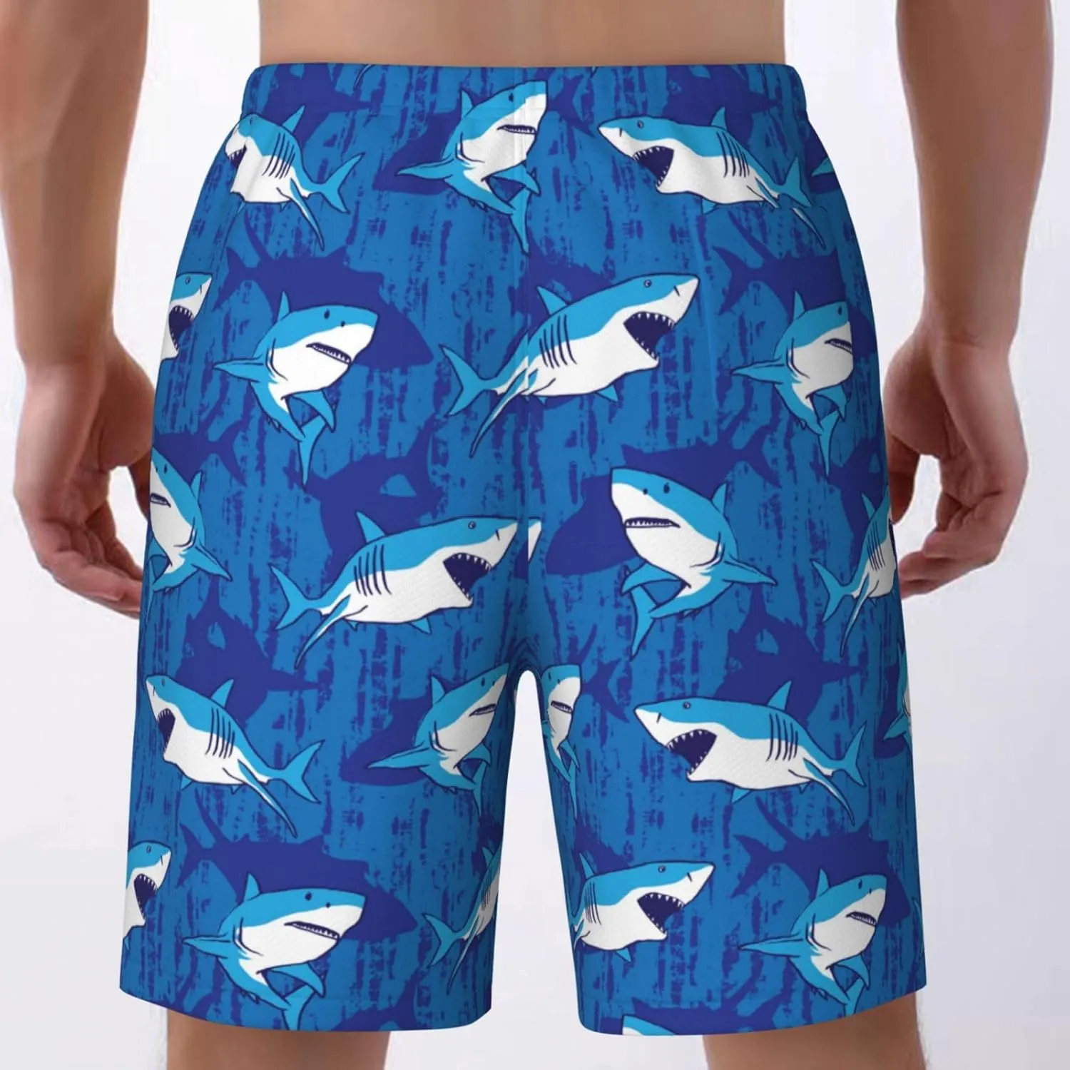 Mens Swim Trunks Quick Dry Board Shorts Funny Beach Shorts Swimwear Bathing Suits