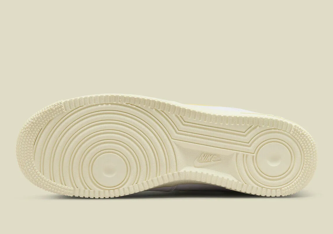 Nike Air Force 1 07 DC8894-100 Men Jewel Pale Vanilla Leather Running Shoes C793