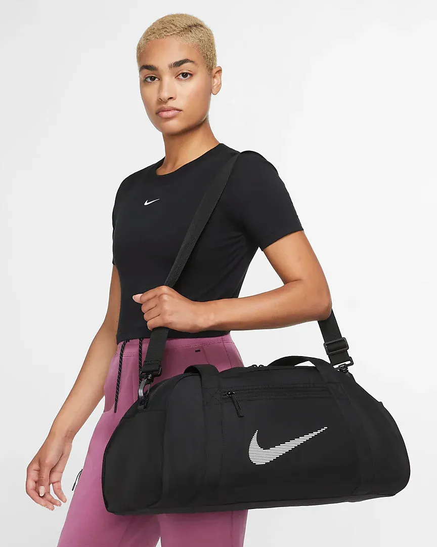 .Nike Gym Club Training Duffel Bag SP23 BLACK/WHITE - (DR6974 010) - F