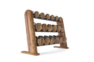 NOHRD Dumbbells Rack Walnut