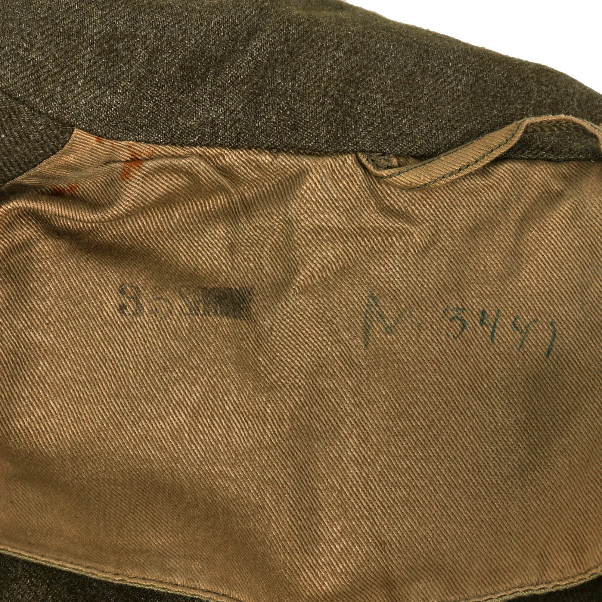 Original U.S. WWII Army Air Force Duffel Bag Uniform Grouping