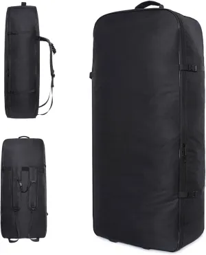 Paddle Board Backpack 37x16.5x9.5in Zippered Inflatable Paddle Board Bag with Handle and Buckle Strap Nylon Paddle Board Bag for, Surfboard, Bag Only, Paddle Board Backpack