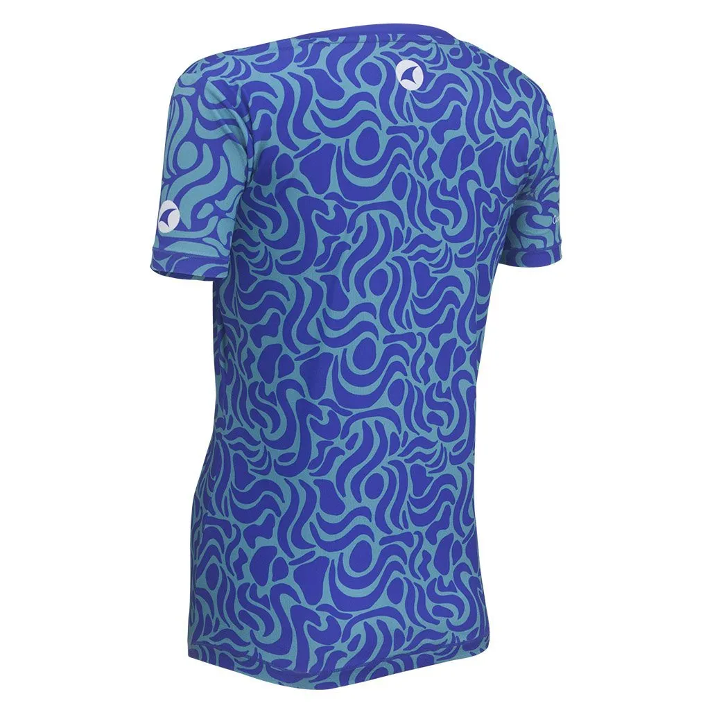"Swirling Shapes" MTB Jersey by Courtney Beyer - Women's