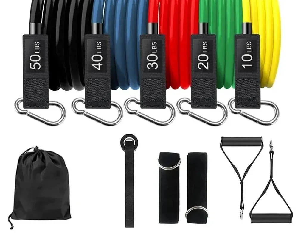 Resistance Bands Set – With Handles