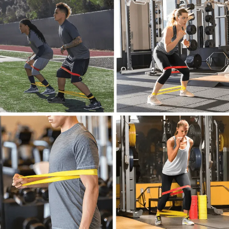 Resistance Loop Bands Exercise Set Fitness Workout