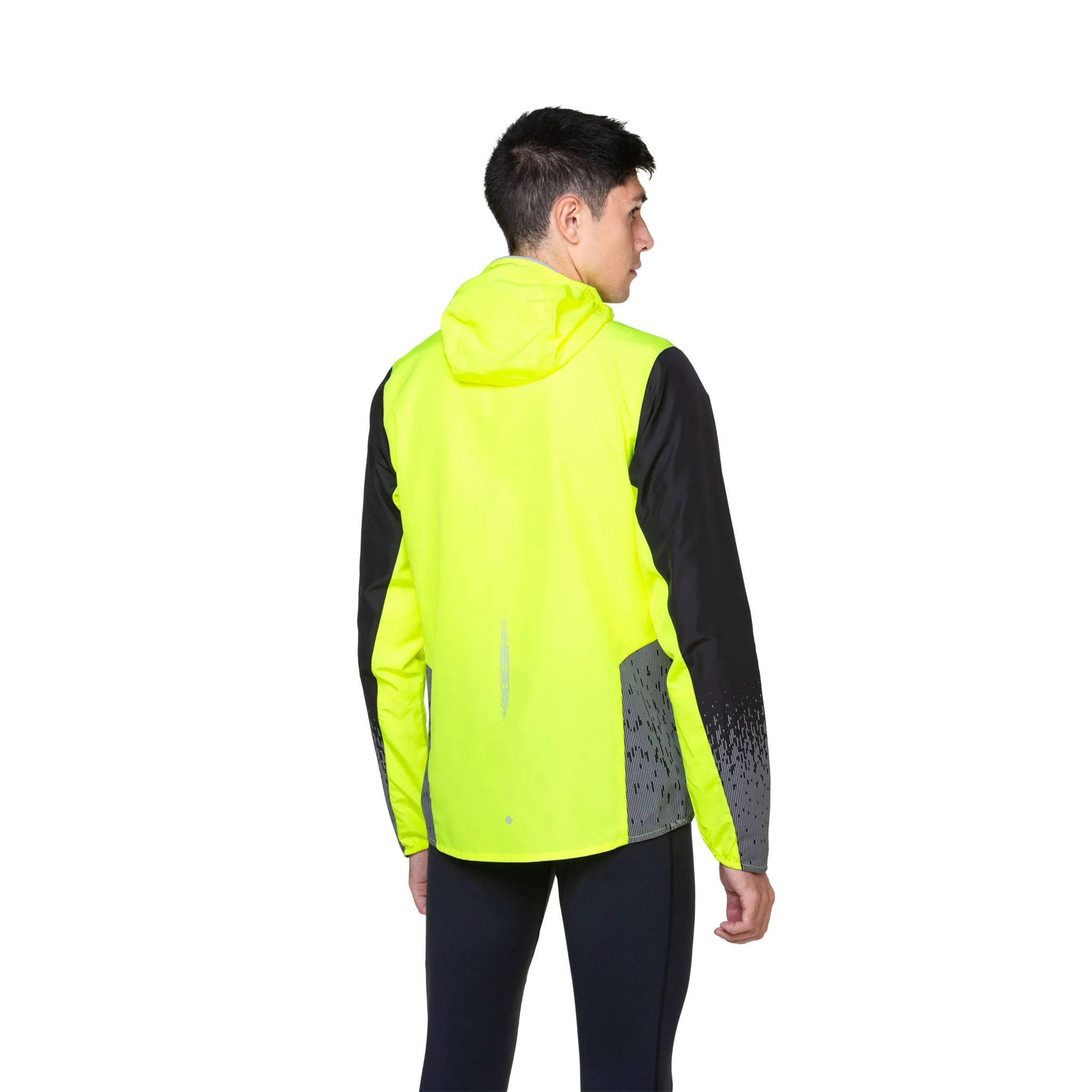 Ronhill | Men's Tech Reflect Jacket - Fluo Yellow/Black/Reflect