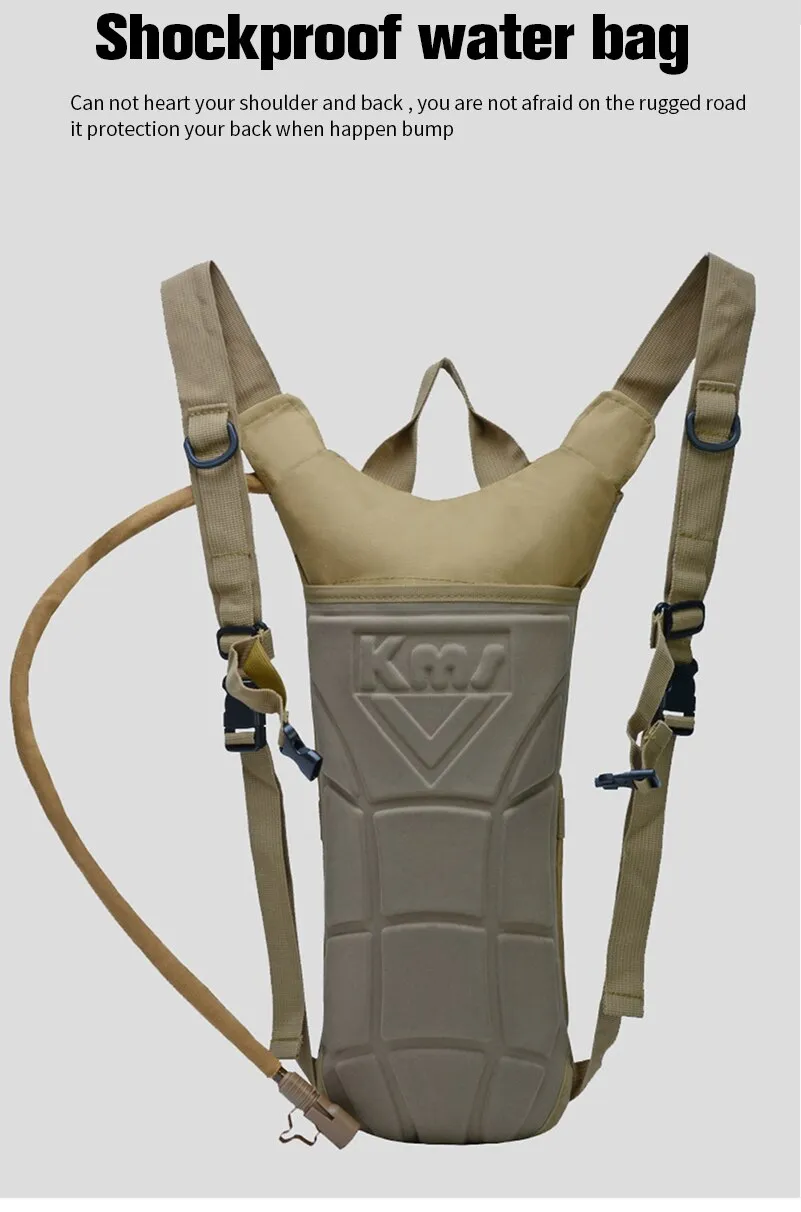 Sidiou Group Cycling Water Bag Outdoor Travel Water Bladder Large Capacity Hydration Backpack