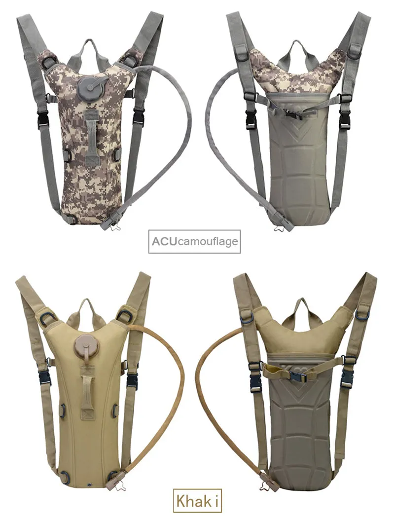 Sidiou Group Cycling Water Bag Outdoor Travel Water Bladder Large Capacity Hydration Backpack