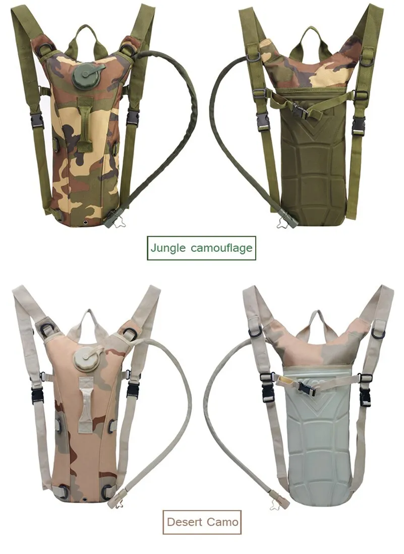 Sidiou Group Cycling Water Bag Outdoor Travel Water Bladder Large Capacity Hydration Backpack