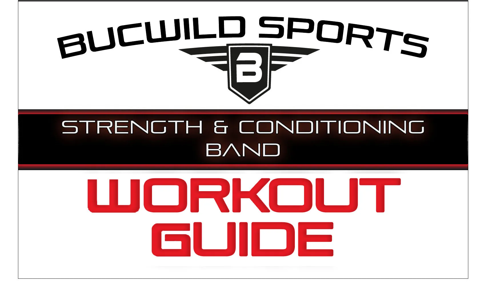 Strength & Conditioning Resistance Band (Baseball Bands) Red Ages 13 & Up