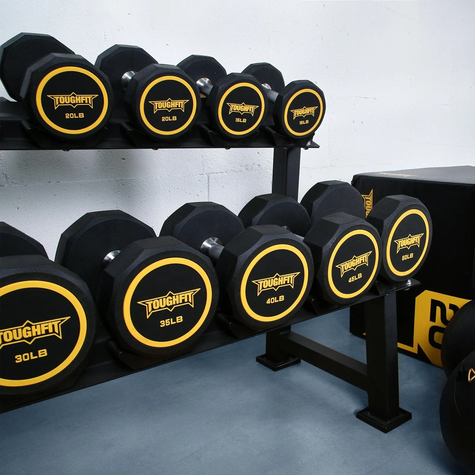 ToughFit Decagon PEV Dumbbells