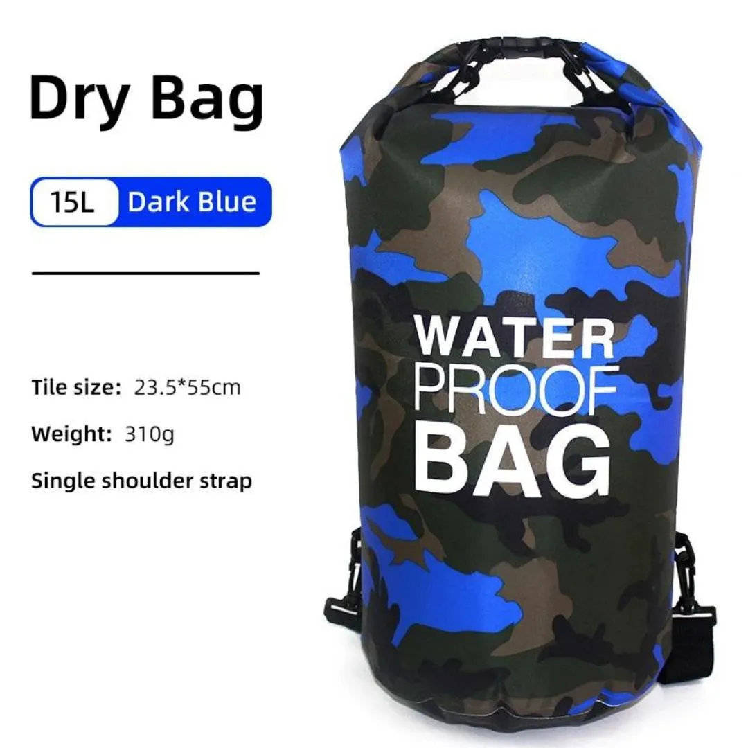 Ultimate Waterproof Sport Dry Bag Backpack with Wet/Dry Separation – 30L/15L