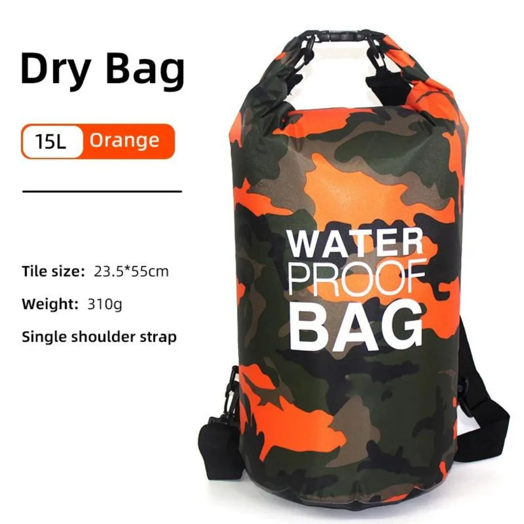 Ultimate Waterproof Sport Dry Bag Backpack with Wet/Dry Separation – 30L/15L