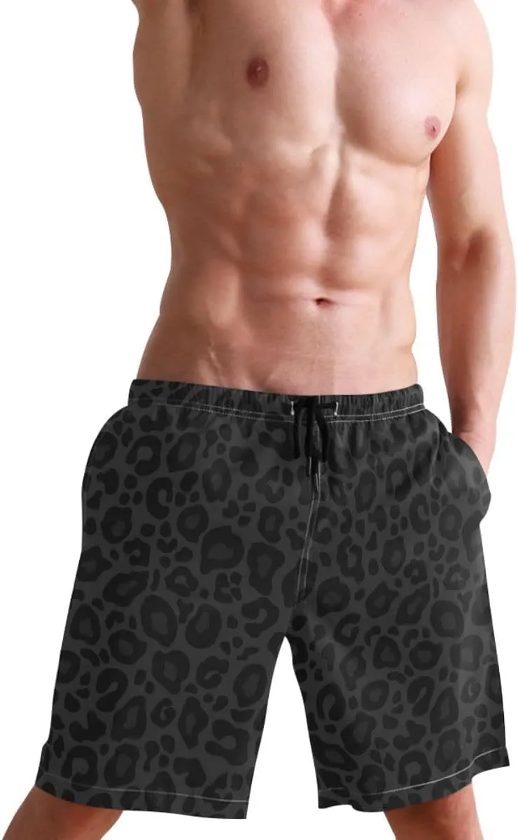 Wamika Men's Beach Shorts Swim Trunks Quick Dry Men Casual Board Shorts with Pockets M-XXL