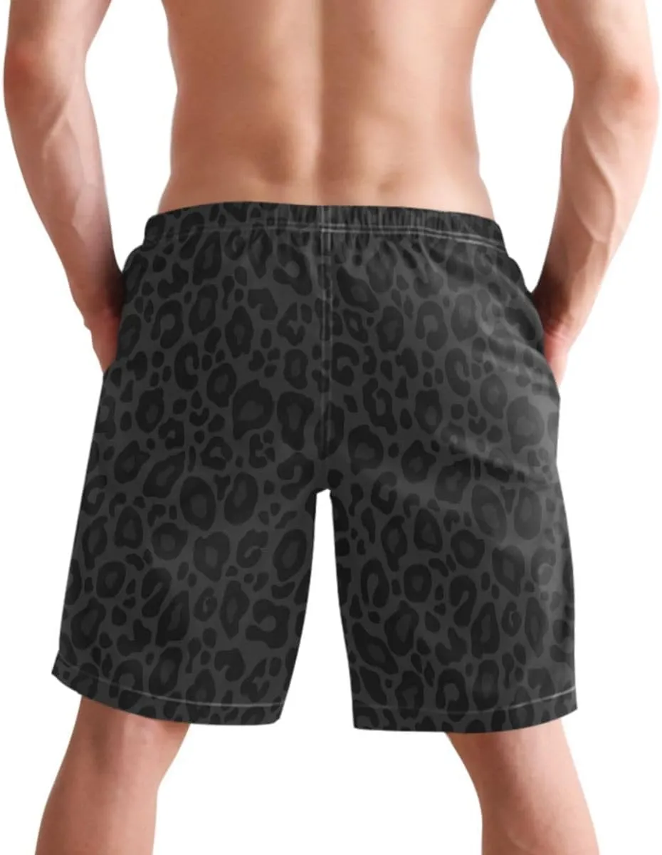 Wamika Men's Beach Shorts Swim Trunks Quick Dry Men Casual Board Shorts with Pockets M-XXL