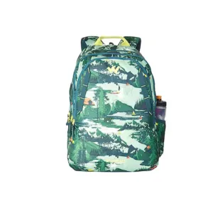 WILDCRAFT 4 OUTDOOR SCHOOL BACKPACK-GREEN