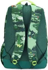 WILDCRAFT 4 OUTDOOR SCHOOL BACKPACK-GREEN