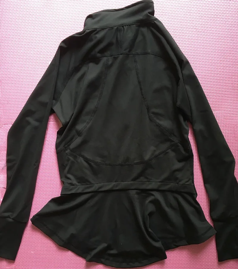 Women Autumn Winter Sports Sweatshirts Zipper Running Jacket