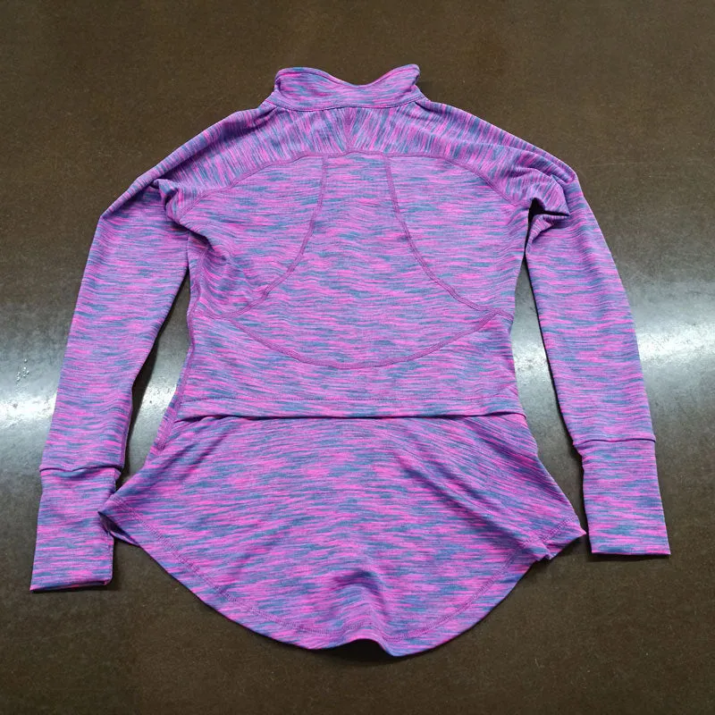 Women Autumn Winter Sports Sweatshirts Zipper Running Jacket